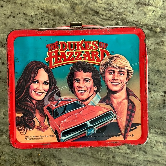 Other - Vintage Dukes of Hazard Tin Lunch Box
